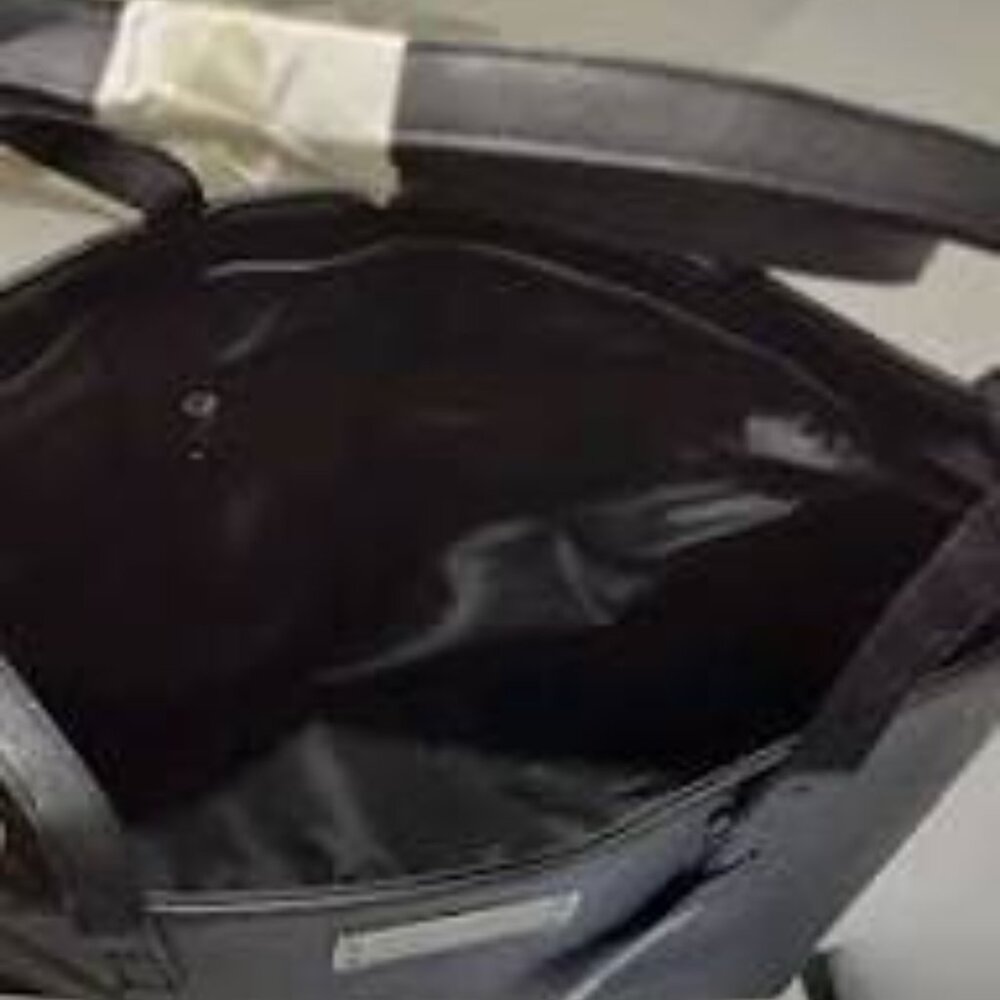 Tahari TN1769/P08 Black Saffiano Leather-style Tote- New With Tags- NWT - Picture 4 of 4